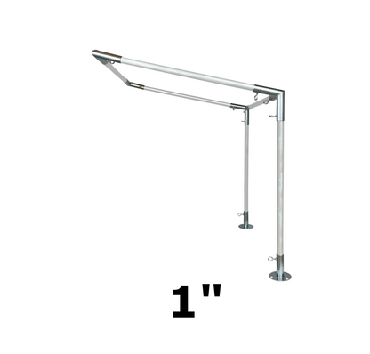 10' Wide Wall-Mounted Slope Awning (1")