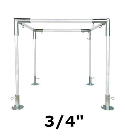 10' Wide Flat Canopy Kits (3/4")