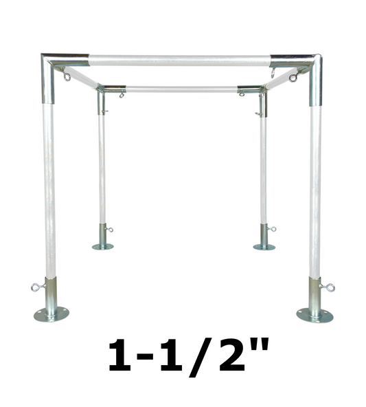 10' Wide Flat Canopy Kits (1-1/2")
