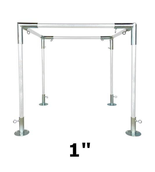 10' Wide Flat Canopy Kits (1")