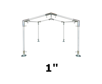10' Wide Low Peak Canopy Kits (1")