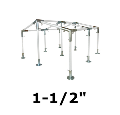 20' Wide Low Peak with Center Legs Canopy Kits (1-1/2")