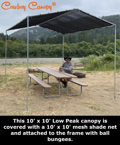20' Wide Low Peak Canopy Kits (1-1/2")