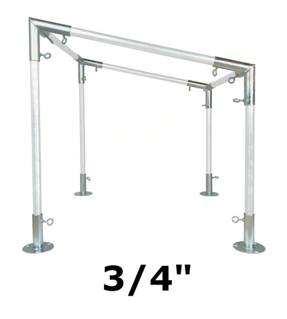 10' Wide Slope Canopy Kits (3/4")