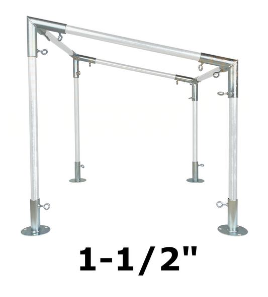 10' Wide Slope Canopy Kits (1-1/2")