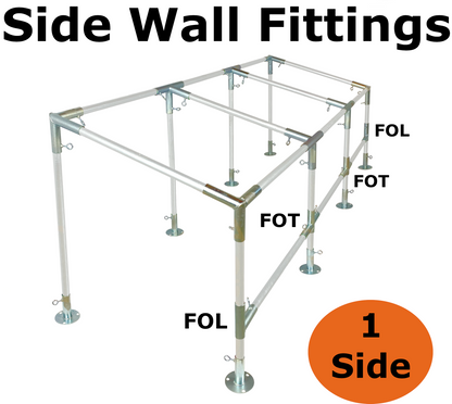 10' Wide Slope Canopy Kits (1")