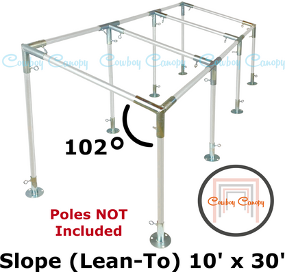 10' Wide Slope Canopy Kits (1")