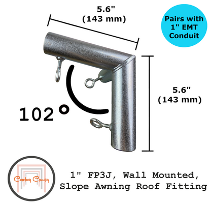 Wall Mounted Slope (Lean-To) Awning