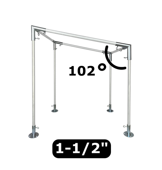 Slope (Lean-To) Canopy     (1-1/2")