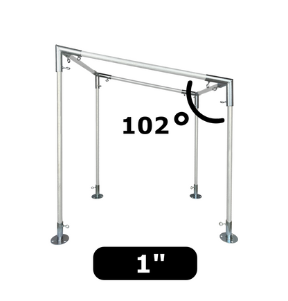 Slope (Lean-To) Canopy (1")