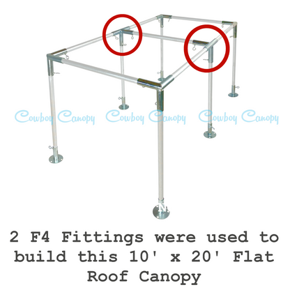 1" F4, Canopy Fitting