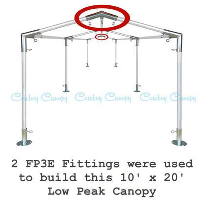 1" FP3E Canopy Fitting