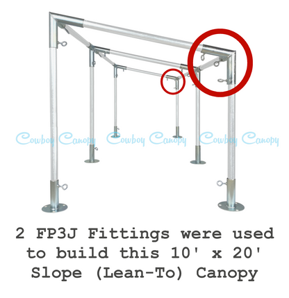 1" FP3J Canopy Fitting