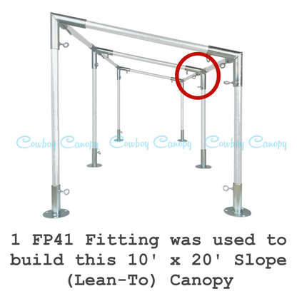 1" FP41 Canopy Fitting