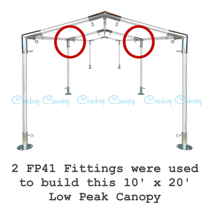 1" FP41 Canopy Fitting