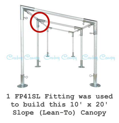 1" FP41SL Canopy Fitting