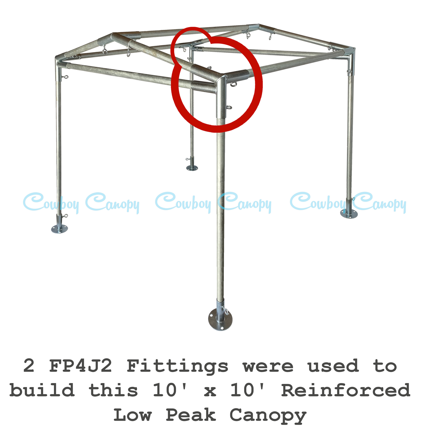 1" FP4J2, Canopy Fitting