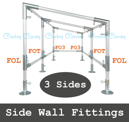 Slope (Lean-To) Canopy (1")