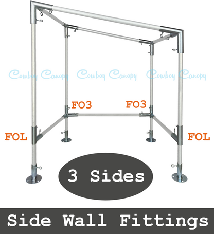 Slope (Lean-To) Canopy (1")