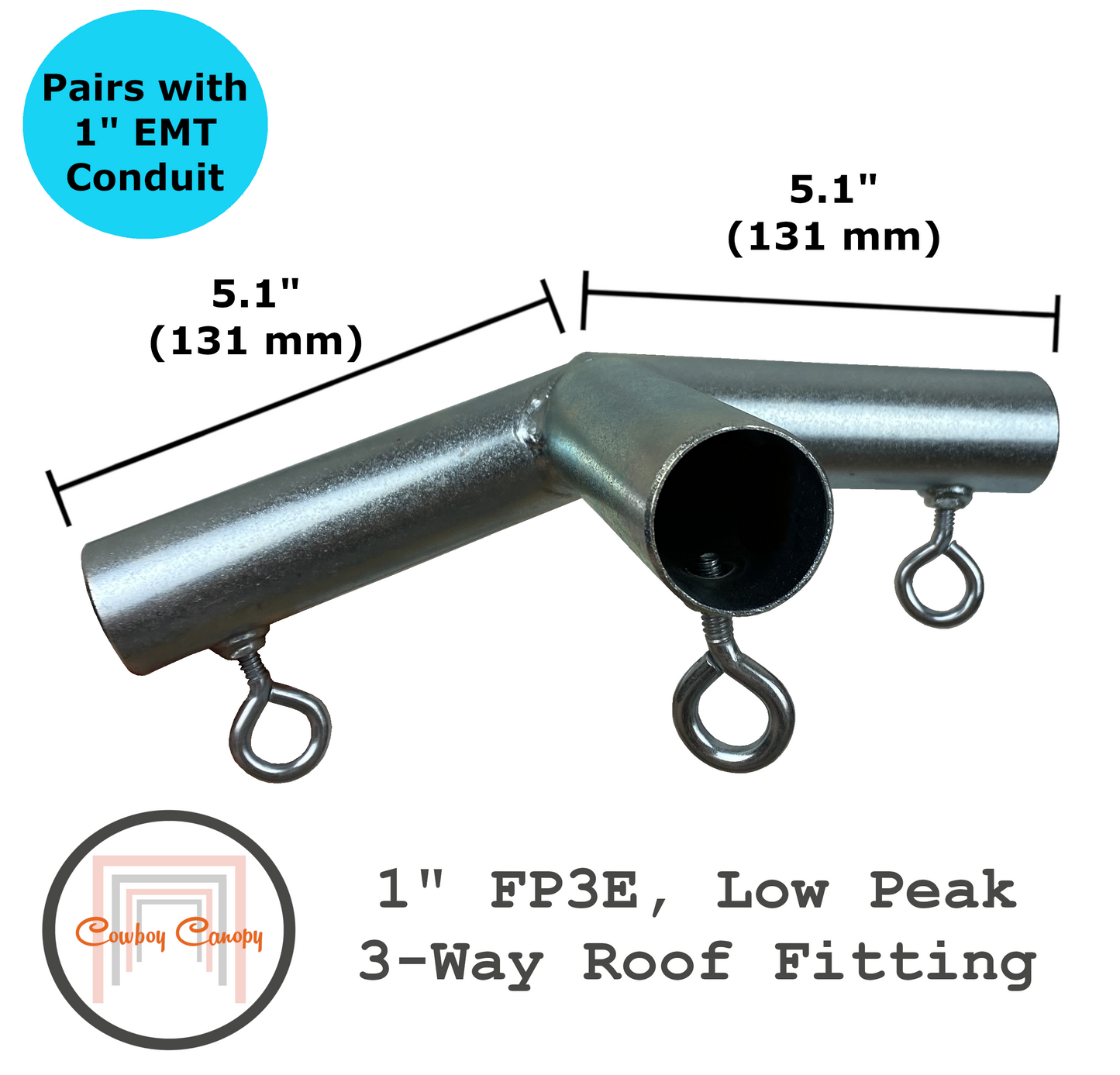 1" FP3E Canopy Fitting