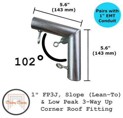 1" FP3J Canopy Fitting