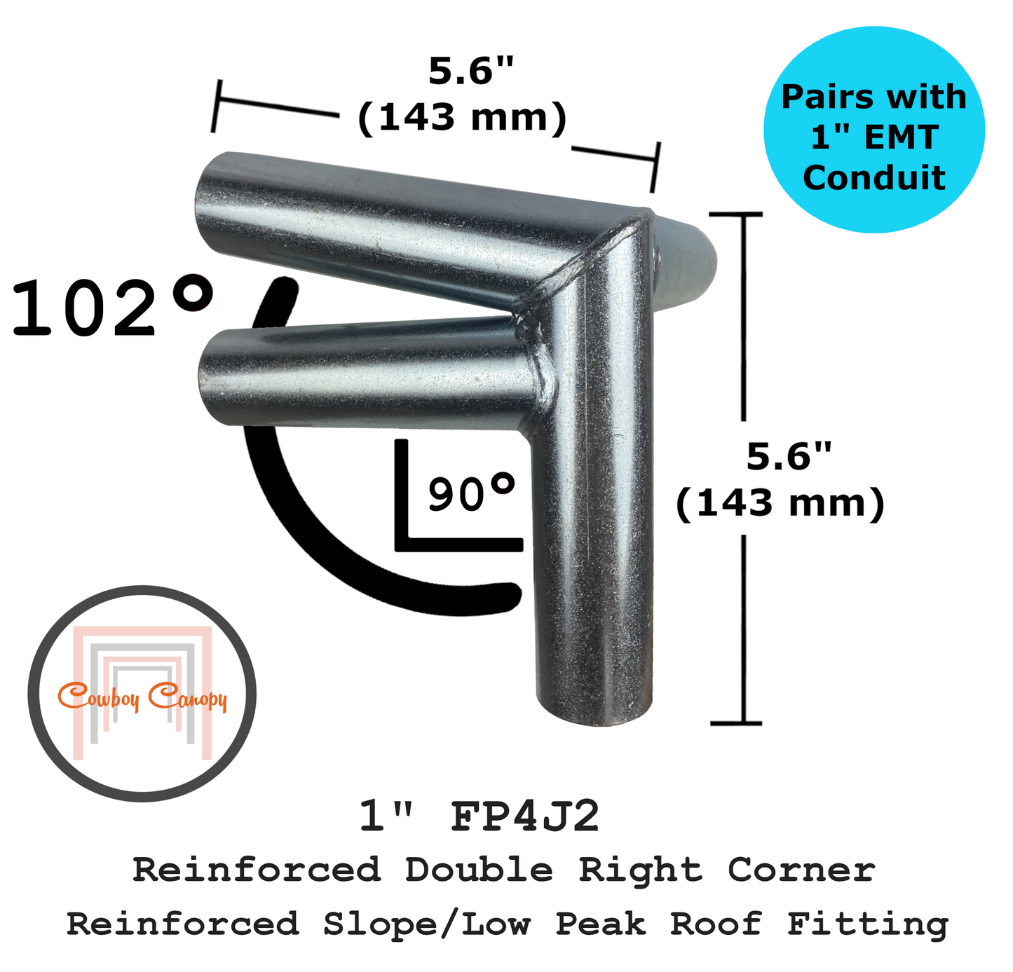 1" FP4J2, Canopy Fitting