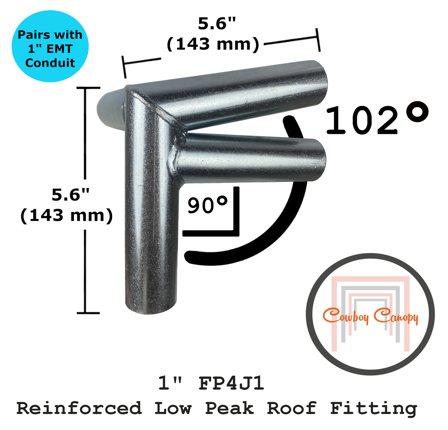 Low Peak (Reinforced) Canopy