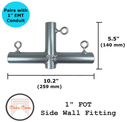 Slope (Lean-To) Canopy (1")